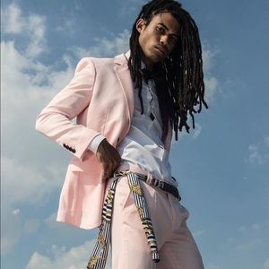 Men’s pink suit